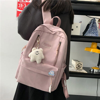 Women Backpack Girls Laptop Student Shoulder School Bag Schoolbag Boys Bagpack