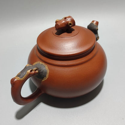 Chinese Yixing Zisha Clay Teapot Sand-Fired Pot Kettle Teacup Signed Certificate