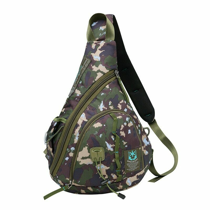 25L Large Shoulder Bag Tactical Chest Bag Military Fishing Sling Backpack