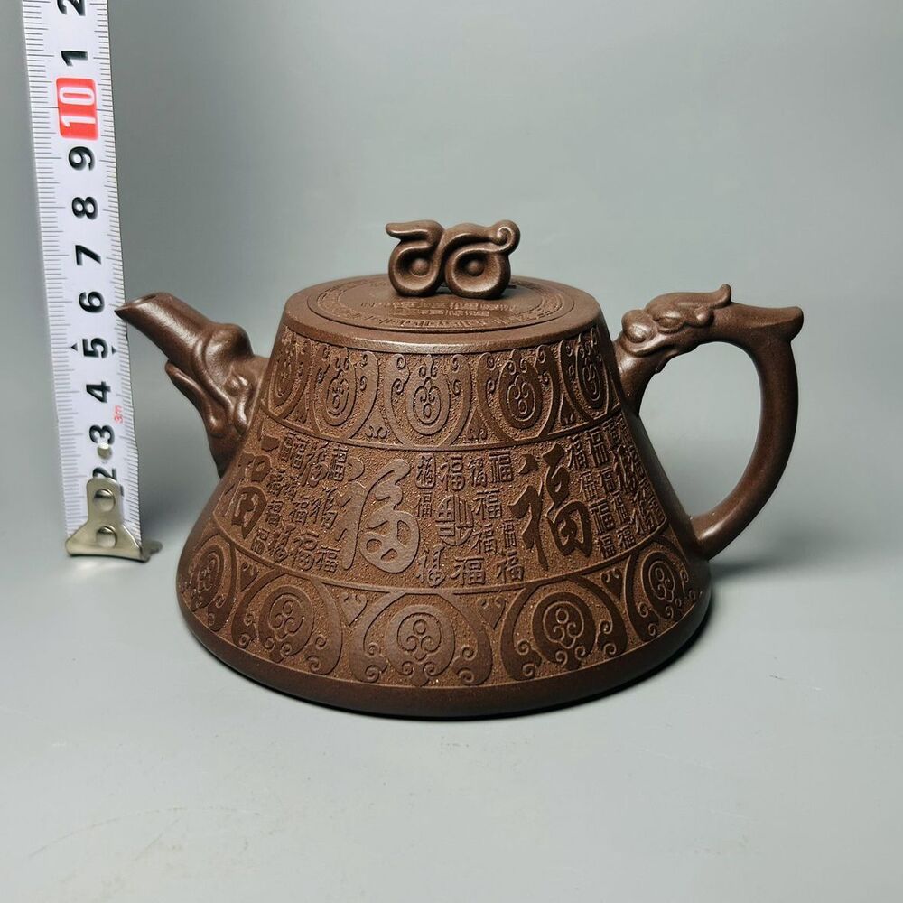 Vintage Chinese Yixing Purple Clay Teapot Zisha Ceremony Teaware Collection Rare