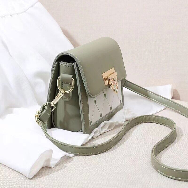 Small Bag Colored Girl One Shoulder Women's Bag High School Student Bag