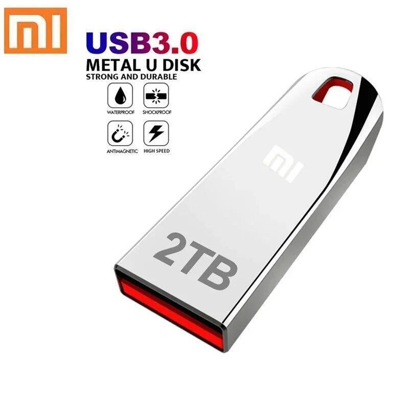 2TB 1TB Metal USB 3.0 Pen Flash Drive Memory Stick Thumb U Disk Pc Laptop