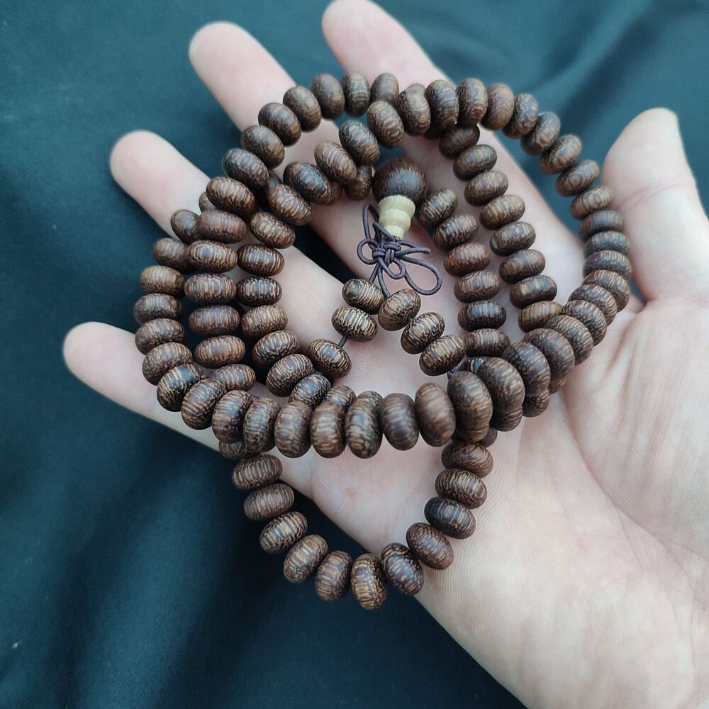 108x Jewelry For Men Bracelet Bead Ring Buddha Pray Rosary Pipal Tree Bodhi