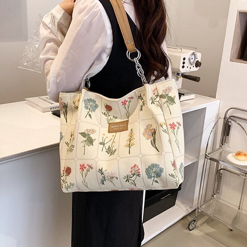 Shoulder Bag Canvas Crossbody Bags Women's Bag Handbag Purses Handbags