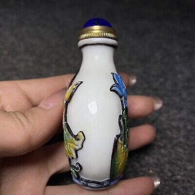 chinese carved snuff bottle fish Absolutely beautiful collection Treasure rare