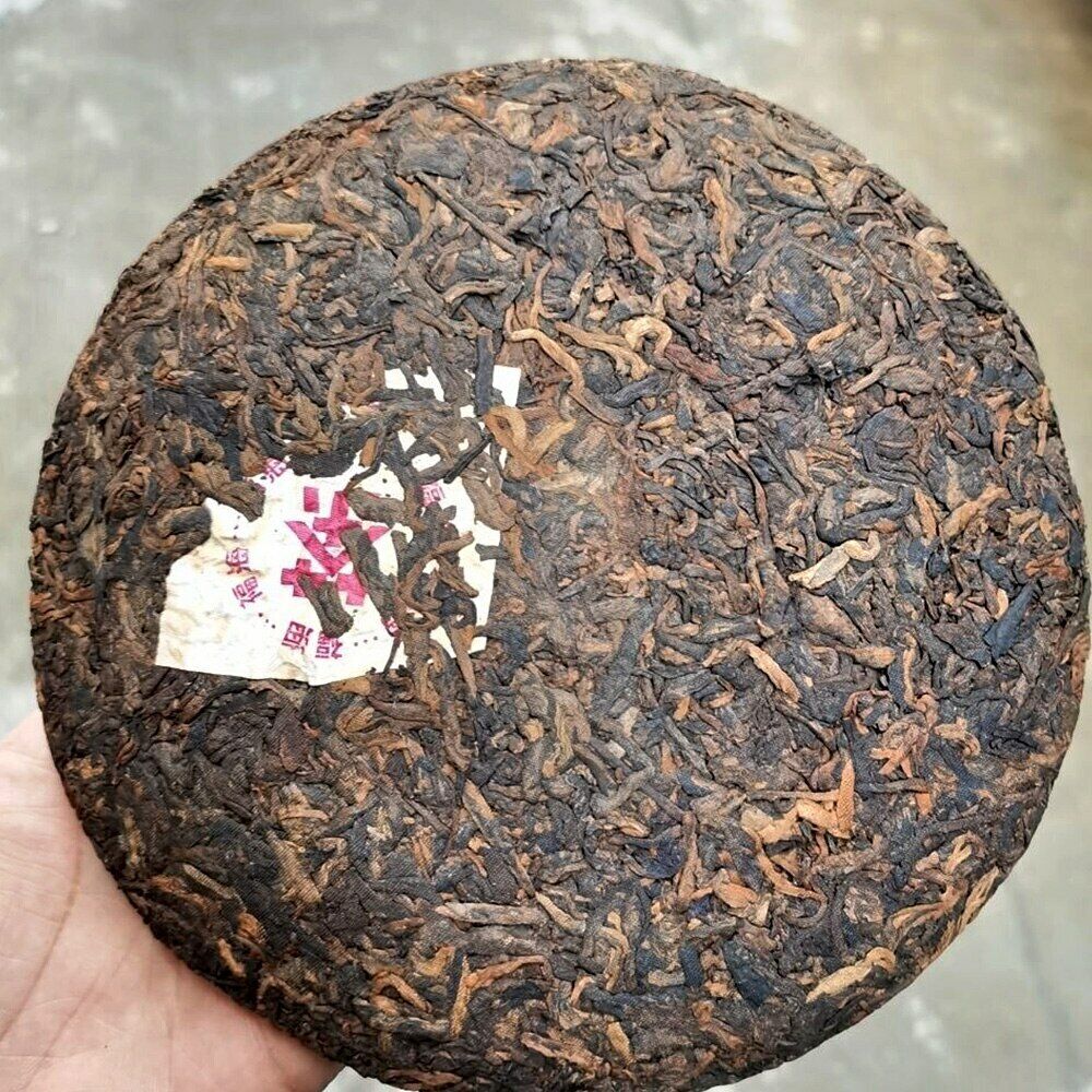 FuHai Ripe Pu-erh Tea Cake 2006 Chinese Tea 7576 QiZiBing Shu Puerh Tea 357g