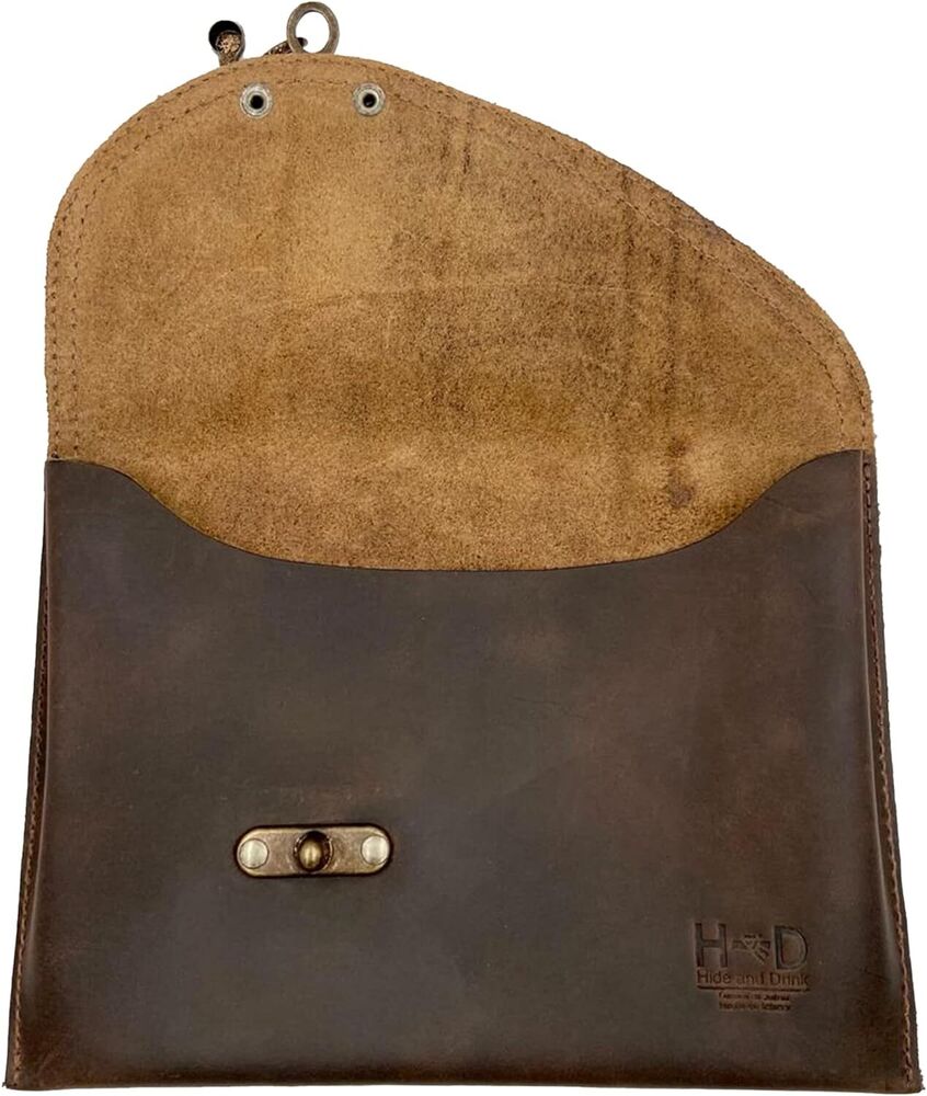Handmade Clutch Bag Vintage Handbag Travel Accessory Full Grain Leather Gift