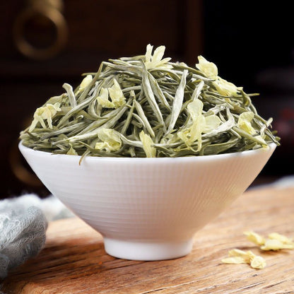 50g/can Jasmine Silver Needle Tea Special Grade Jasmine Tea Strong Flavor Tea