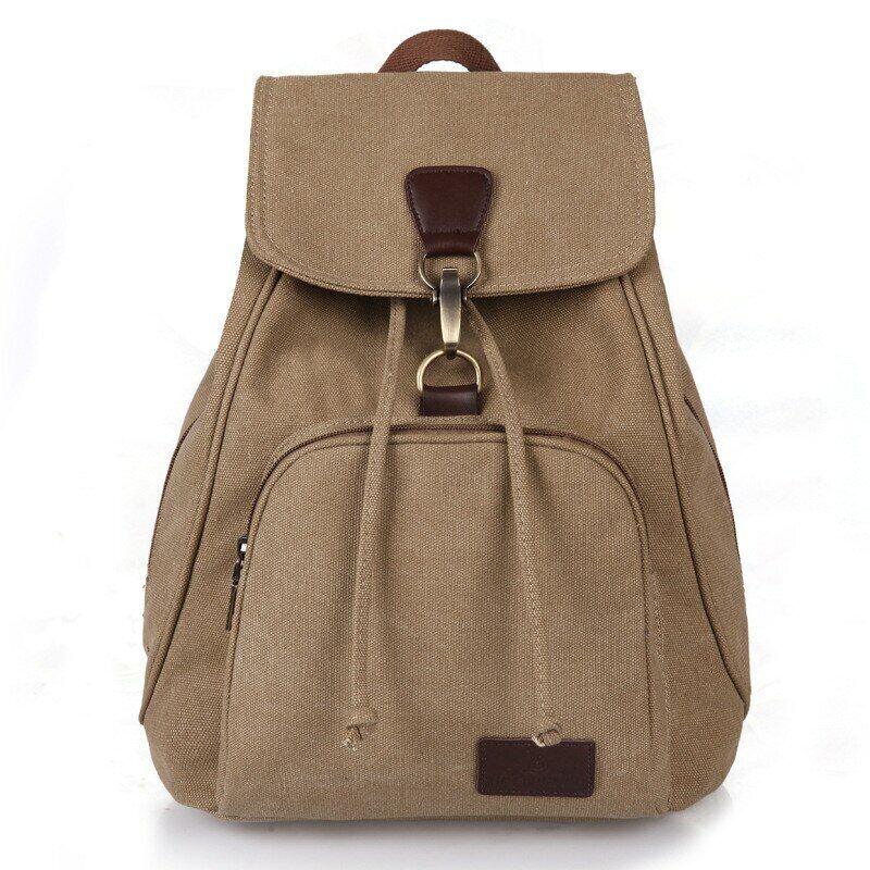Student Laptop Bag Girl Trip Outdoor Female Women's Canvas Backpack School Lady
