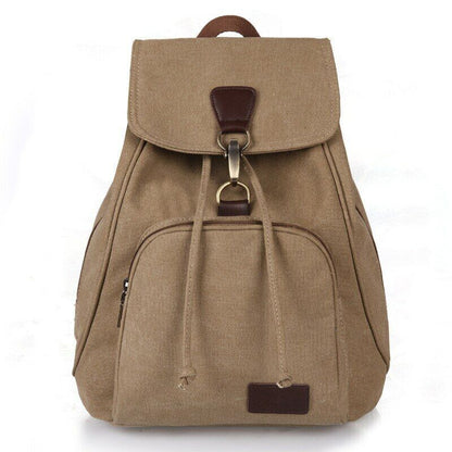 Student Laptop Bag Girl Trip Outdoor Female Women's Canvas Backpack School Lady