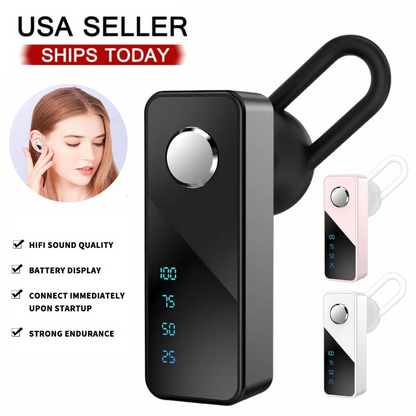Single Bluetooth 5.2 Earbuds Mini Wireless Earphones Headset Headphones Mic USA