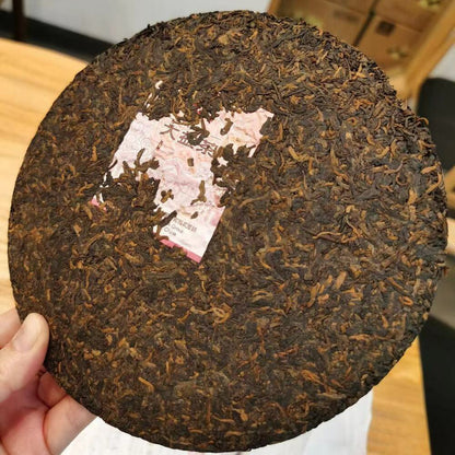 7572 Menghai Dayi Puer Tea Cake TAETEA Pu-erh China Yunnan Pu'er 357g Ripe