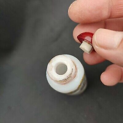 chinese peking glass snuff bottle large dragon statue Ball snuffbox Painted gift