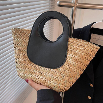 Summer Straw Weave Handbags Women Shoulder Bag Beach Crossbody Bags