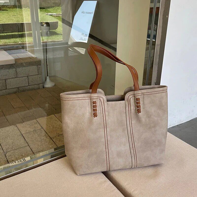 Women Tote Bags Pu Leather Shoulder Bags Top-Handle Bags Handbags Purse