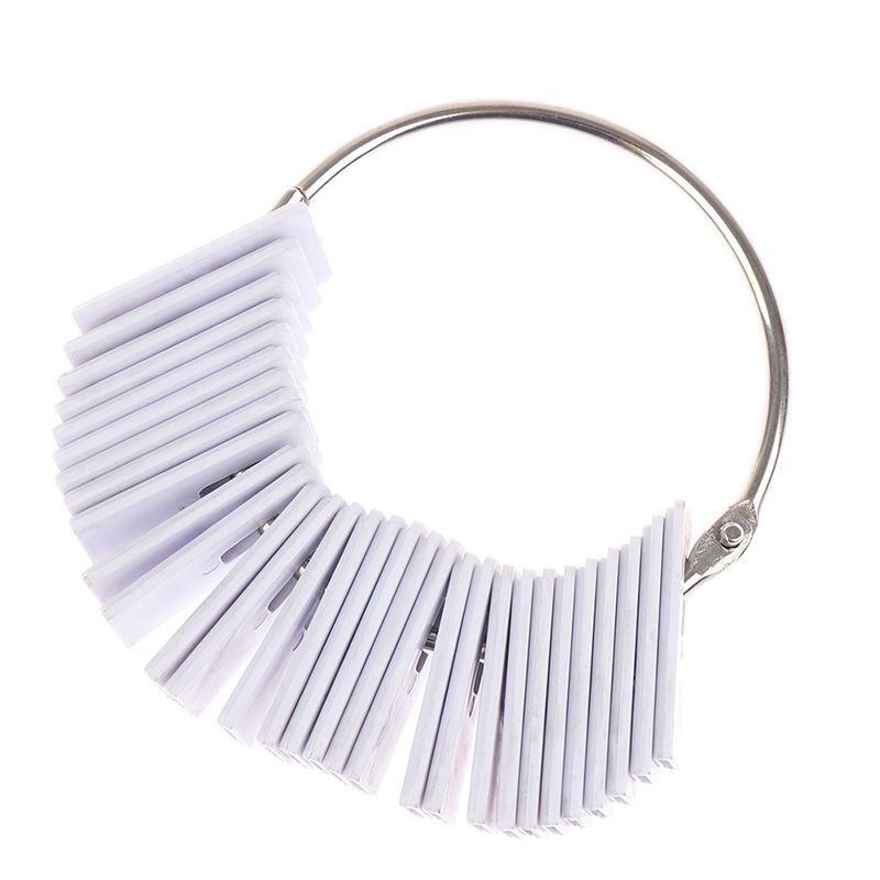 Hair Color Rings 30Pcs Charts Salon Hairdresser Testing Dyeing Practice Swatches