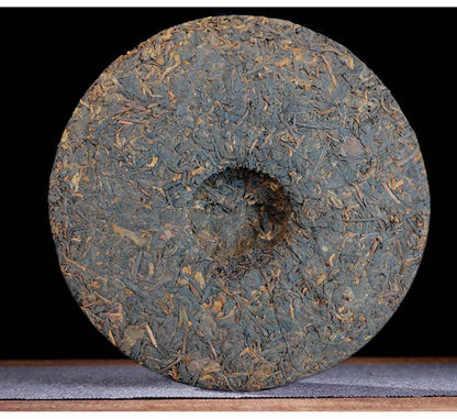 Bulang Aged Rhythm * 2015 Menghai Heaven Earth Ripe Puer Shu Puerh Tea Cake 357g