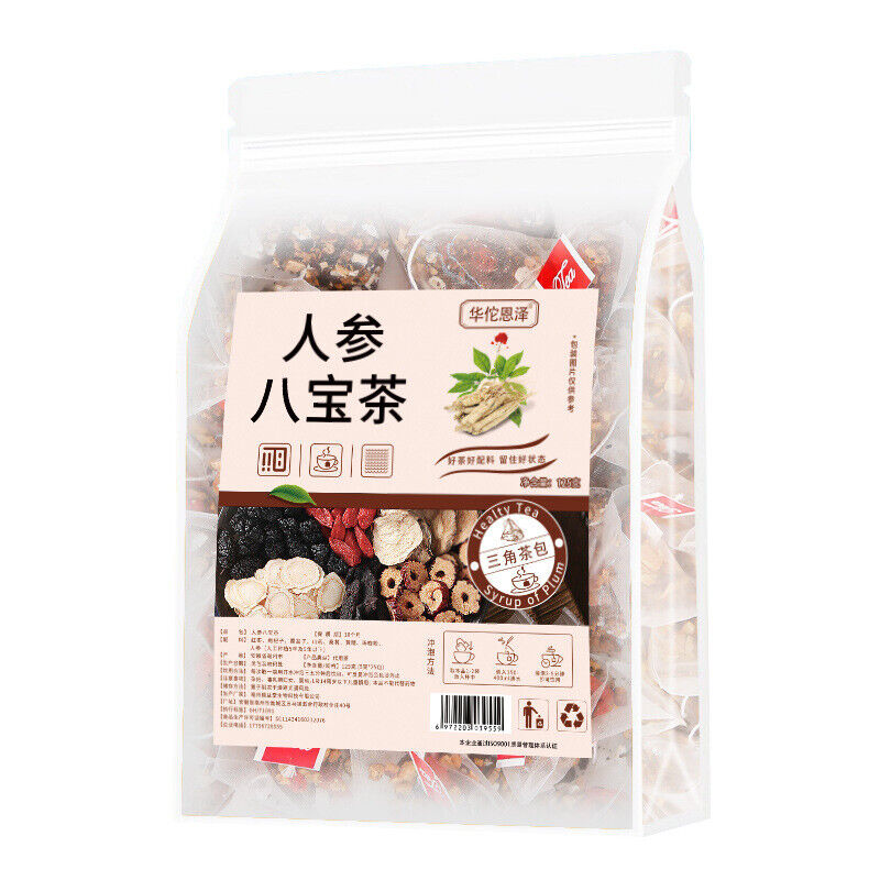 125 gramos / 25 bolsas de té ginseng babao wolfberry yanhusuo Wubao té