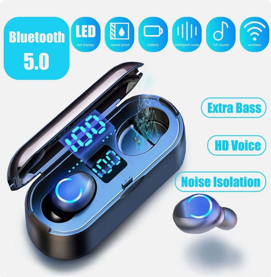 Audifonos Inalambricos Bluetooth Auriculares for All Phones Tablets Computers US