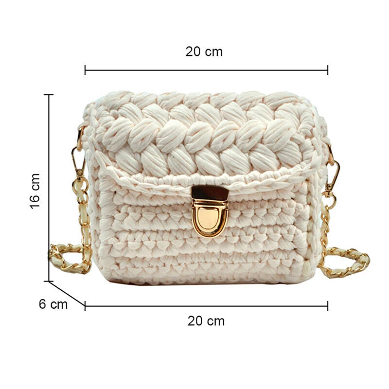 Women's Bag Woven Tote Bag Ladies Single Crossbody Bags Women Shoulder Bags