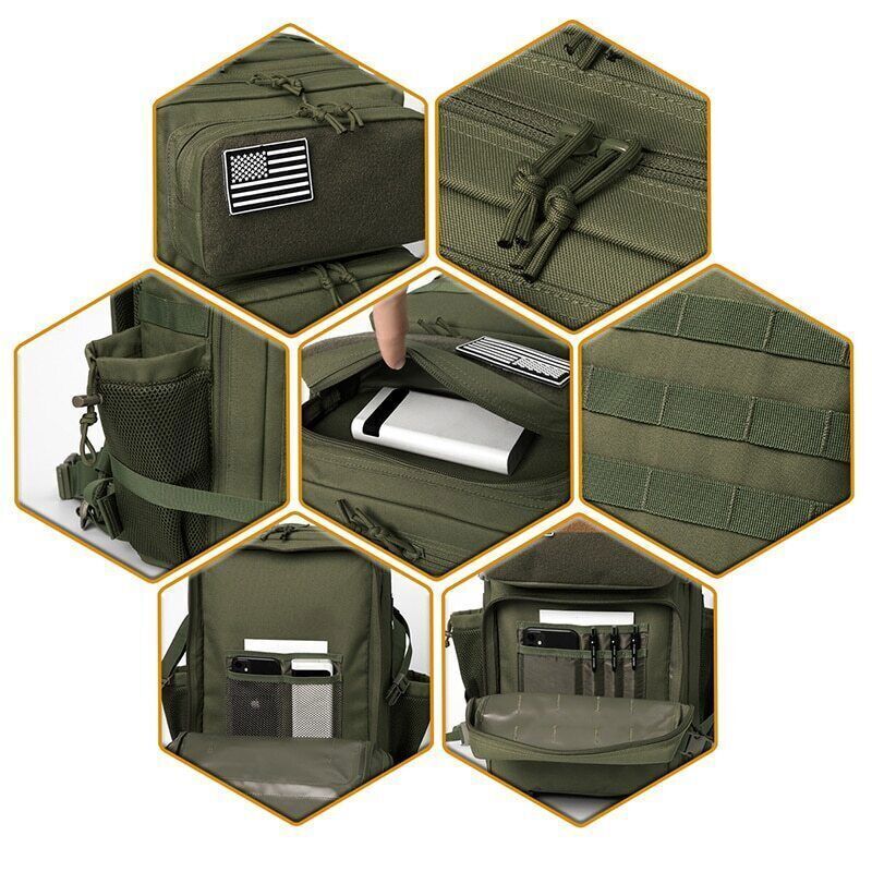 50L Military Tactical Backpack Bag Hunting Backpack Men Outdoor Hiking