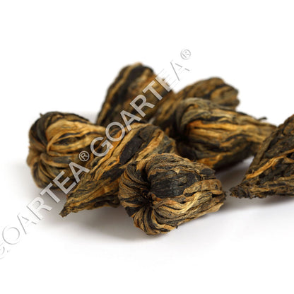 HELLOYOUNG100g Nonpareil Supreme Yunnan Black Tea Fengqing Pagoda Dian Hong Buds