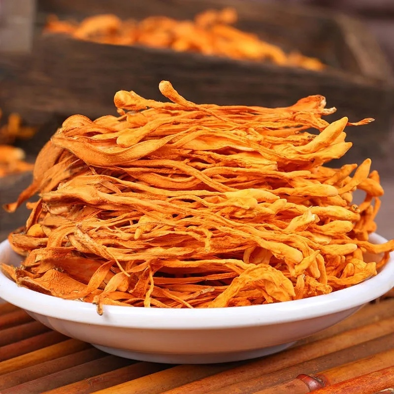 250g Chinese Tradition Organic Cordyceps Sinensis Dried Mushroom