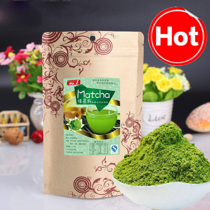 Premium Organic Green Tea 100g Japanese Matcha Powder Slimming Tea GREEN FOOD