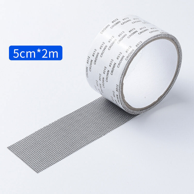 Window Screen Repair Tape Self-adhesive Mosquito Net Tears Holes Patch Tape Seal