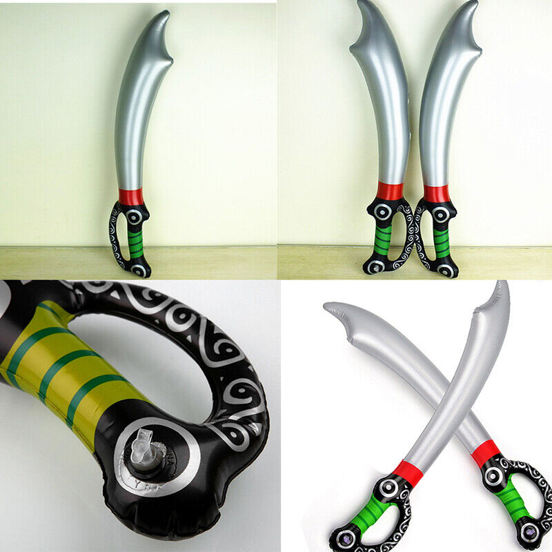 Inflatable Pirate Cutlass 70CM Sword Toy Loot/Party Bag Fillers Wedding/Kidst1