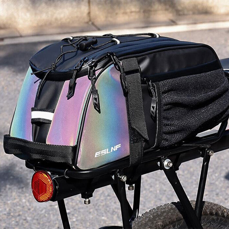 Bike Rack Bag Road MTB Bicycle Carrier Bag Trunk Pannier Cycling Bags Reflective
