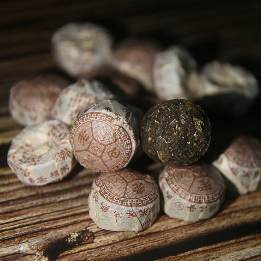 Laocang 2015 yr Mini Puer Tuocha Glutinous Aroma Rice Ripe Puerh Tuo Cha
