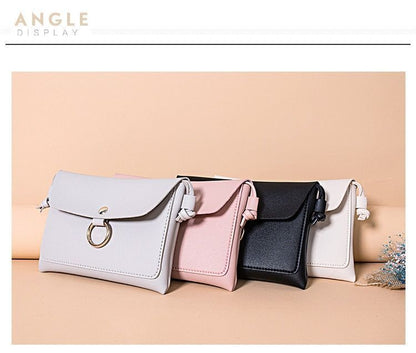 Envelope Bag Crossbody Purse Flap Synthetic Leather Bag Single Strap Versatile