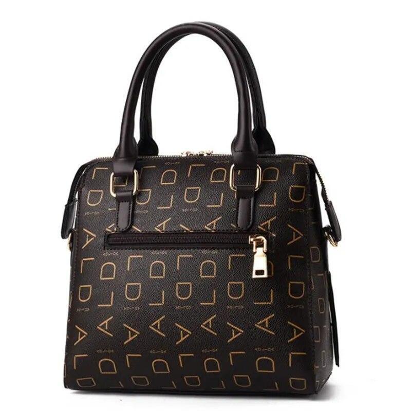 Women Tote Handbag Top Handle Satchel PU Leather Shoulder Messenger Bag Purse
