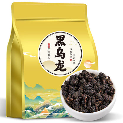 Anxi Black Oolong Tea Oil Cut Black Oolong Strong Aroma Tea Loose Leaf 250g