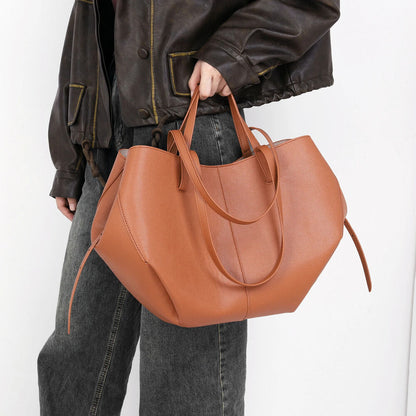 Underarm Bag Bag Vintage Leather Women Shoulder Bag Elegant Tote Handbag