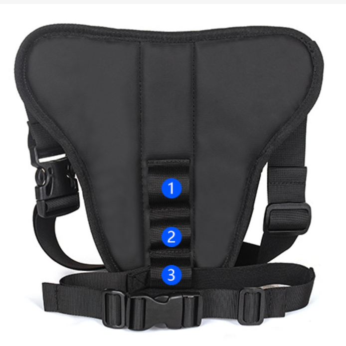Lady'sTactical Leg Drop Bag Saddlebas, Motorcycle Bag Thigh Hip Waist Fanny Pack