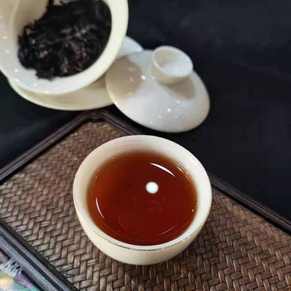 Old Tree Cooked Pu-erh Tea Cake 357g Laobanzhang Pu-erh Ripe Tea Pu'er Black Tea