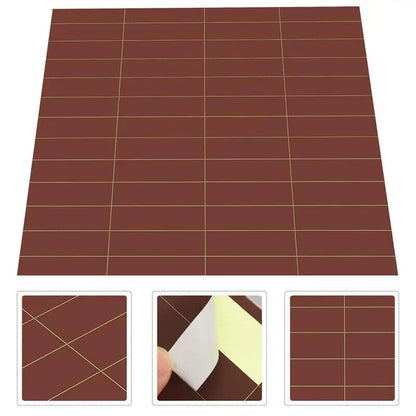 Matchstick Striker 24Pcs Adhesive Matches Flame Paper Strips Crafts DIY Stickers