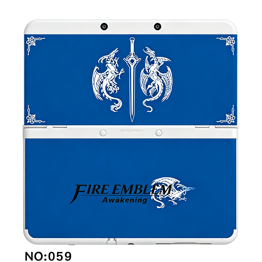 46‑Design Limited Themed Shell Cover Plates for New Nintendo 3DS