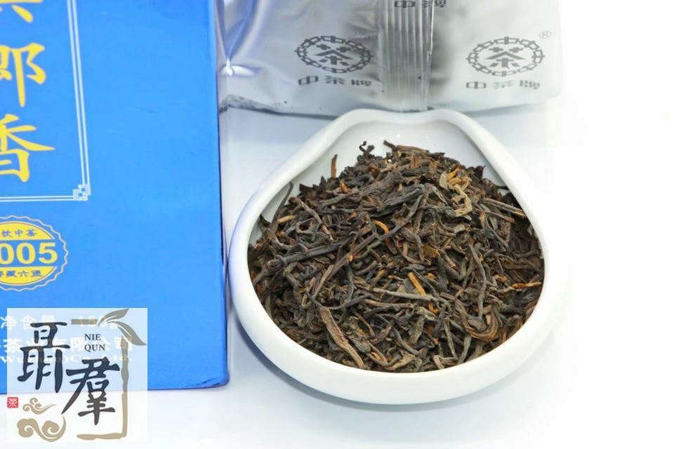 Chinese tea Liu Bao Cha dark tea 8005 Betel Flavor by Zhong Cha, 150g