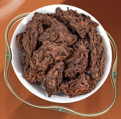 500g Yunnan Black Tea Puerh Tea Cooked Tea Red Shu Cha China Tea Healthy Drink