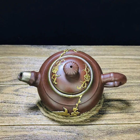 vintage chinese yixing purple clay teapot zisha ceremony fashion gift teaware