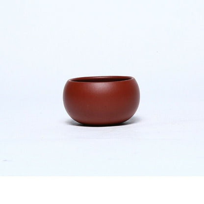 real yixing zisha tea cup original ore red stoneware kungfu tea cups handmade