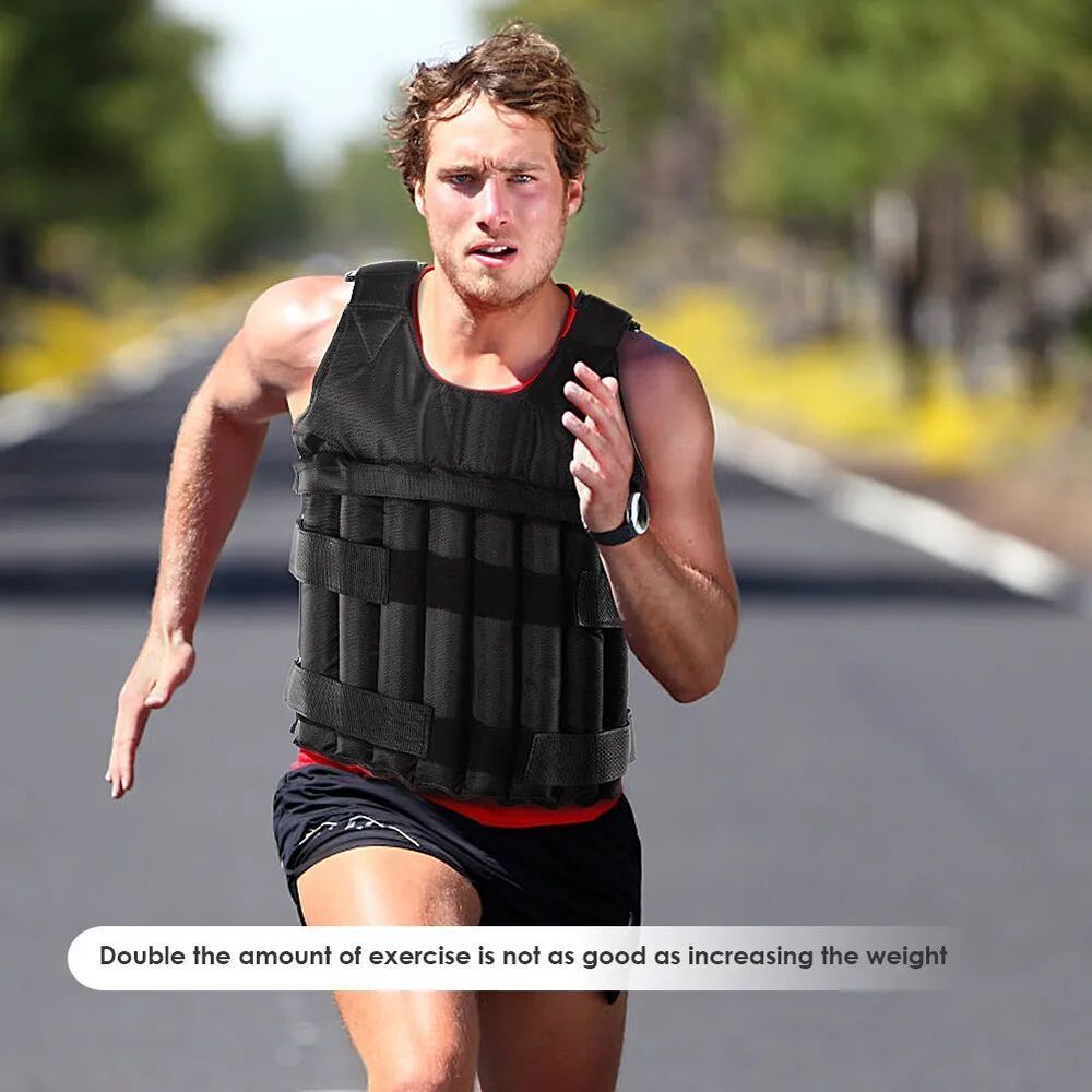 Loading Weight Vest Weight Training Workout Fitness Equipment Adjustable Coat