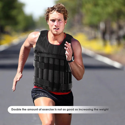 Loading Weight Vest Weight Training Workout Fitness Equipment Adjustable Coat
