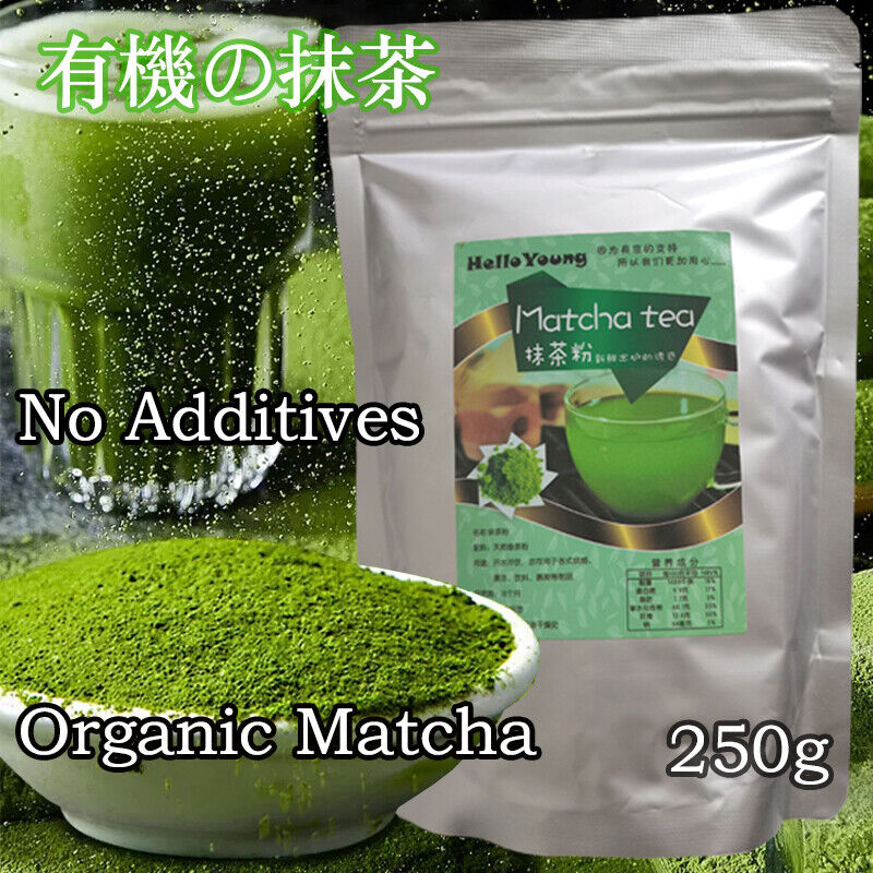 Matcha Green Tea Powder Organic Ceremonial Antioxidants Energy Boost Slimming