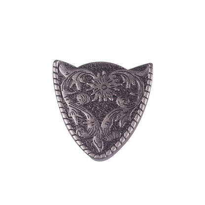Men Belt Buckle Set 3Pcs Metal Vintage Carve Pattern Handmake DIY Leather Craft