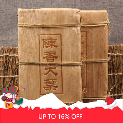 Big Leaf Pu-erh Tea Bamboo Shell Old Pu'er Tea Brick 1000g Ancient