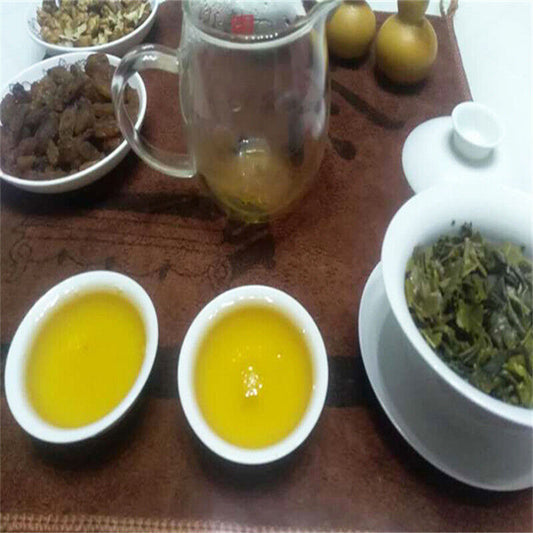 High Quality Menghai Ancient Tree Pu-erh Green Tea Tea Brick Pu'er Cha Tea 357g